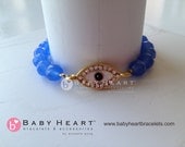 AS SEEN ON Maiysha grammy-nominated recording artist, evil eye bracelet