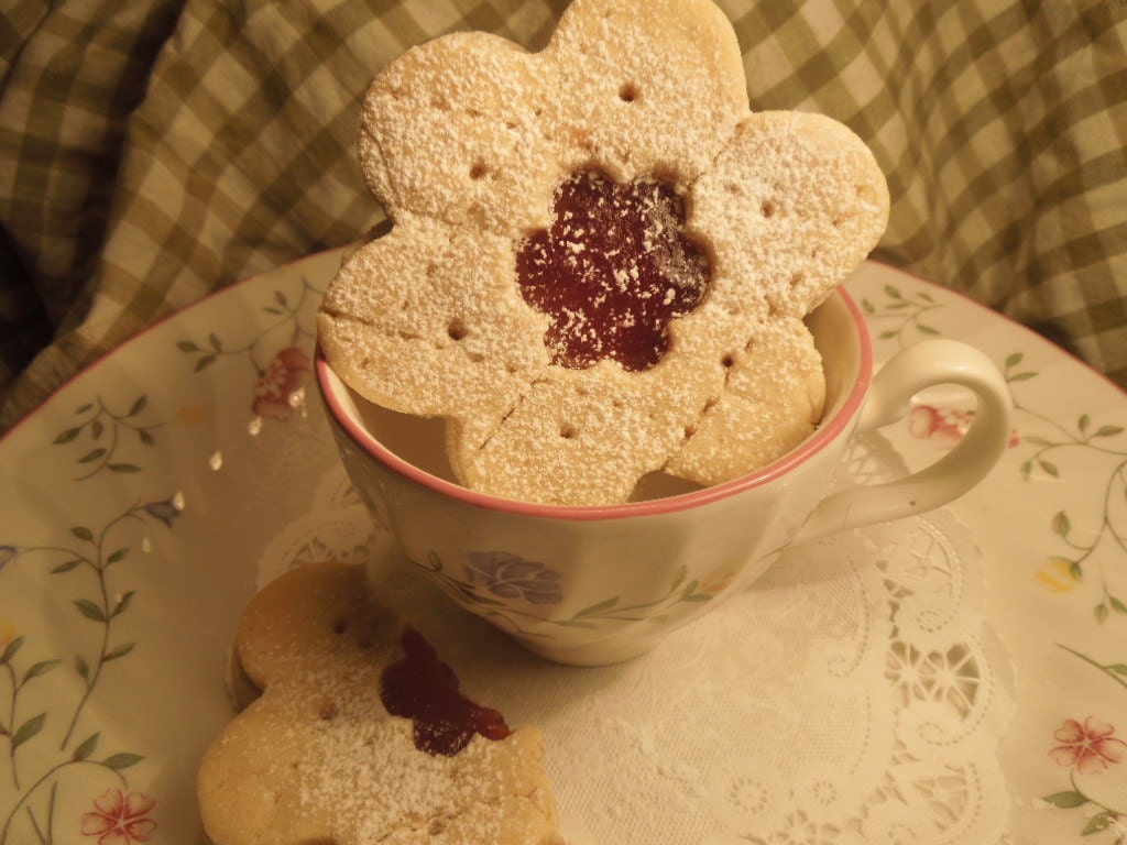 Sugar cookies, filled with Strawberry Jam, 2 DOZEN