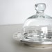 Vintage Etched Dome & Silver Plate Combo
