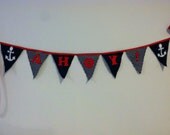 Ahoy Nautical Banner