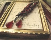 Wire Wrapped Earrings, Unique Jewelry Eco Friendly artisan handcrafted jewelry handmade jewellery Tribal Gypsy Gipsy