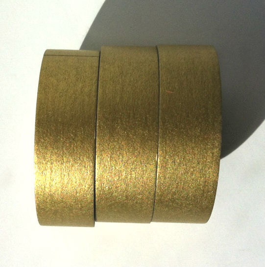 Gold Washi Tape, metallic gold washi tape from Kiwi Tini Creations, gold tape, gold craft supply