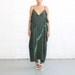 Tie-Dye Kaftan Dress, Green.