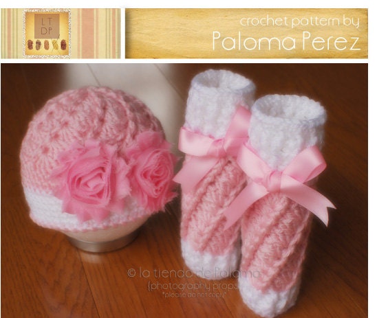 INSTANT DOWNLOAD - Vintage Crochet Patterns. Includes patterns for Vintage Swirl Hat and  Vintage Swirl Legwarmers