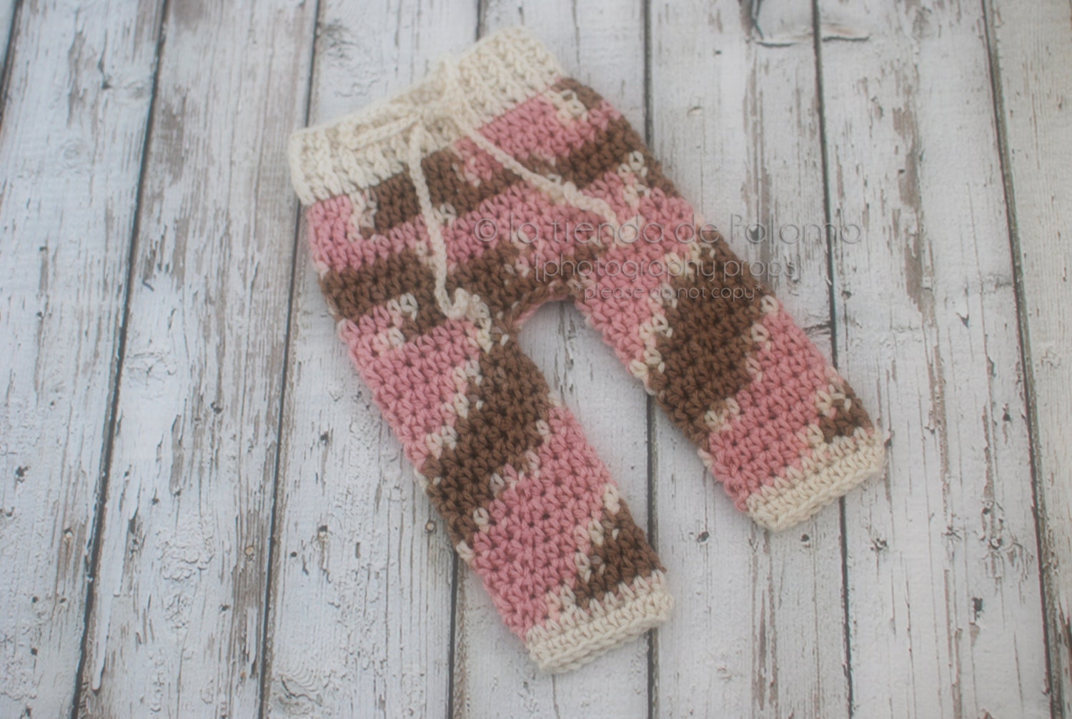 ON SALE - Crochet baby pants - Newborn baby pants - Photography prop