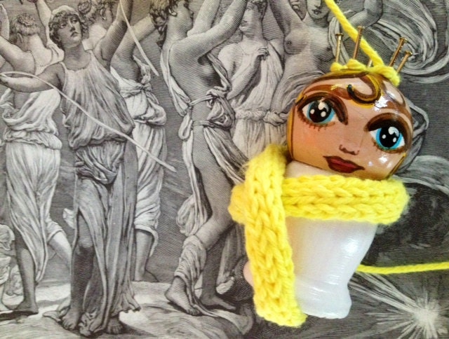 Angelic Angela: Spool Knitter, Knitting Nancy