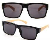Bamboo Wood Sunglasses Handmade wood wooden wayfarer style sunglasses. Made with Eco-friendly Bamboo