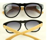 Bamboo Wood Sunglasses Handmade wood wooden wayfarer style sunglasses. Made with Eco-friendly Bamboo