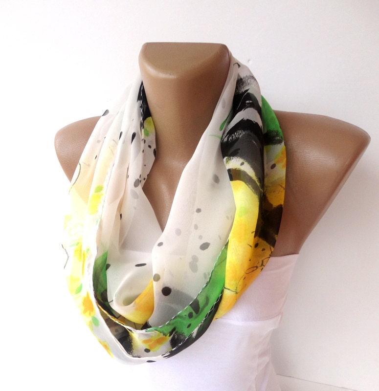infinity scarf, chiffon scarf ,loop,circle scarves, sewing design shawl neckwarmer cowl scarf, for woman, fashion accessories, scarves