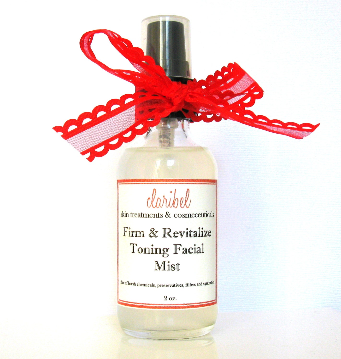 Firm & Revitalize Toning Facial Mist - DMAE, Hexapeptide, Tetrapeptide, Lemon and Grapefruit Essential Oils