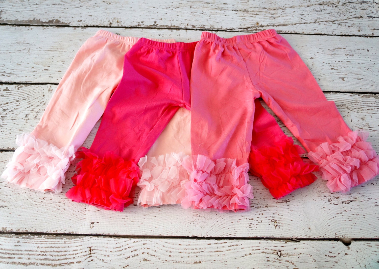 Childrens Legging  - Girls Leggings  - Baby Ruffle Leggings - Baby Tights - Baby Legging - Girls Tights