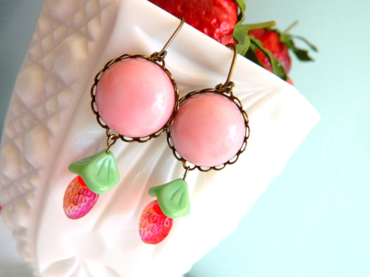 Strawberry Shortcake Earrings