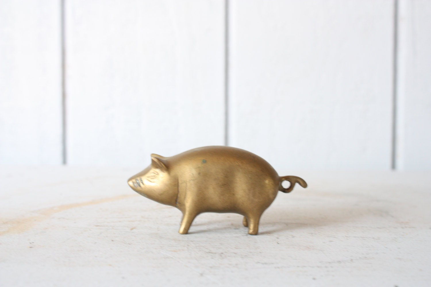 Brass Pig // Solid Brass