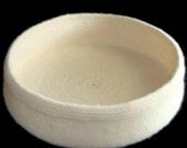 Organic Merino-Rambouillet Wool Hand Knit Felted Pet Bed  - Adini - 100% Made in the USA