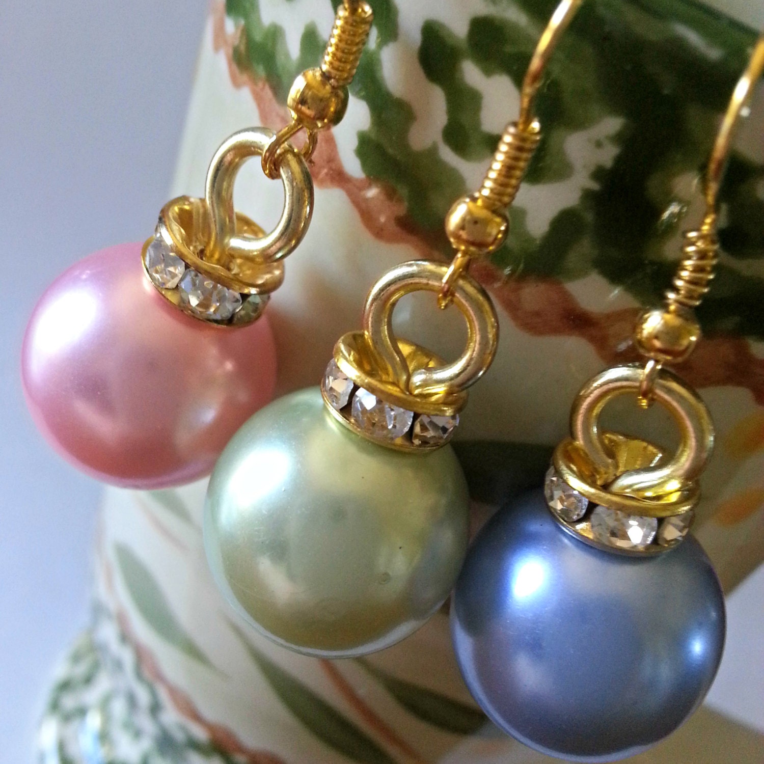 Earrings Christmas Bulbs