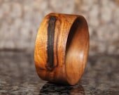 Size 10 1/2 - Olive Wood Ring