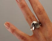 silver Magpie ring