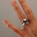 silver Magpie ring