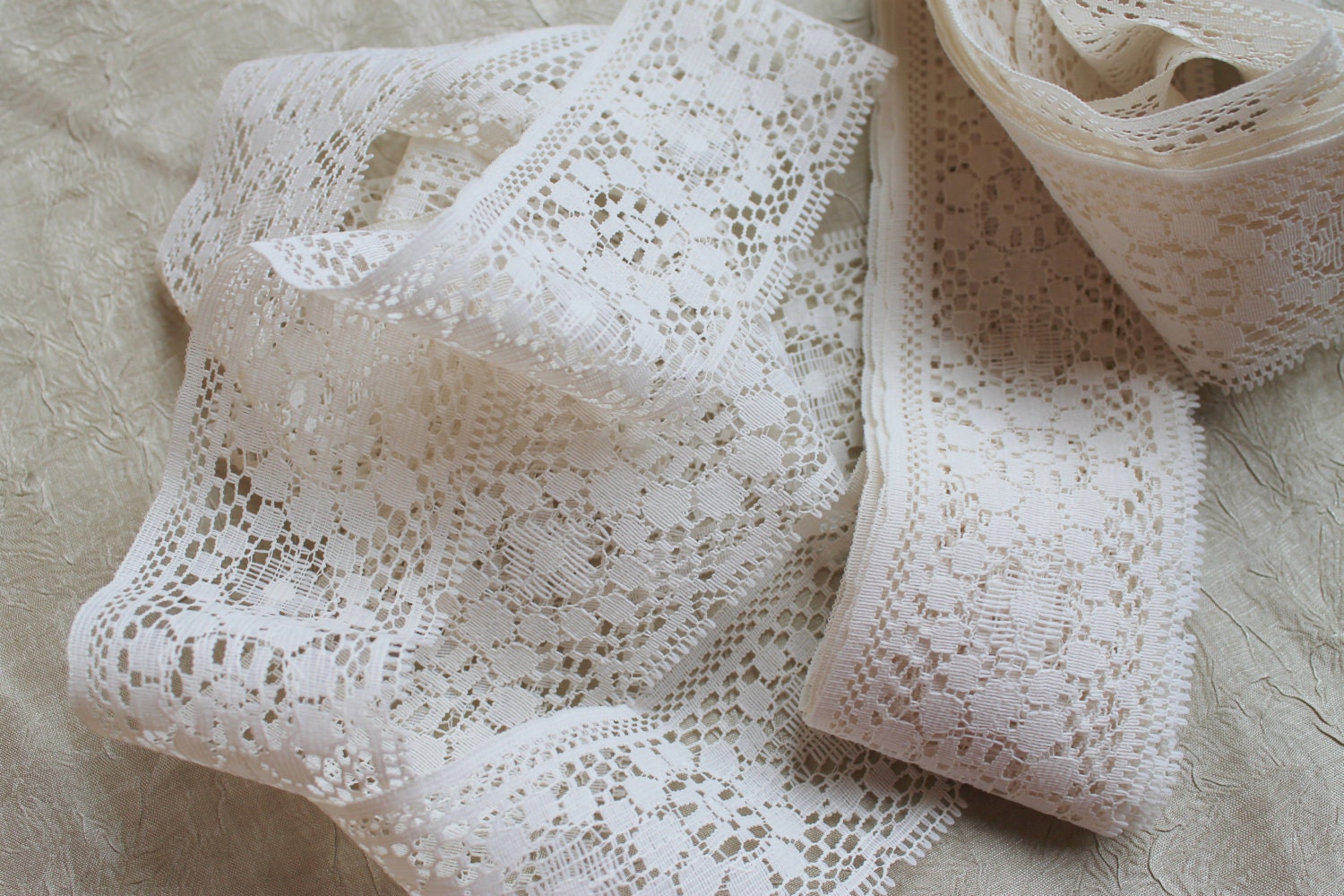 Vintage Trim, Cream Color, By The Yard