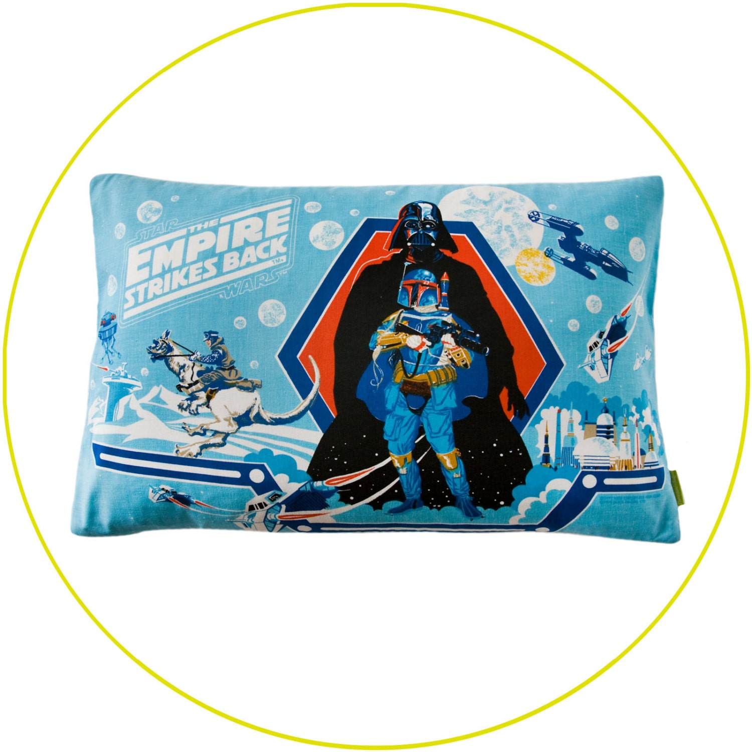 Vintage Star Wars Cushion 'Empire Strikes Back' Darth Vader