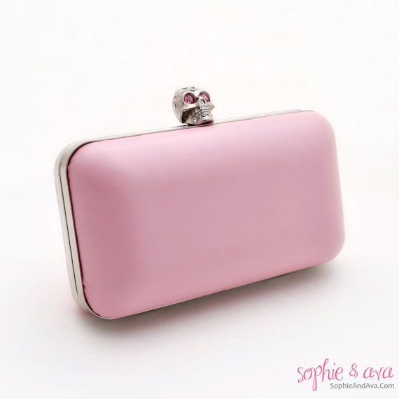 The Bella Minaudiere in Blush Pink