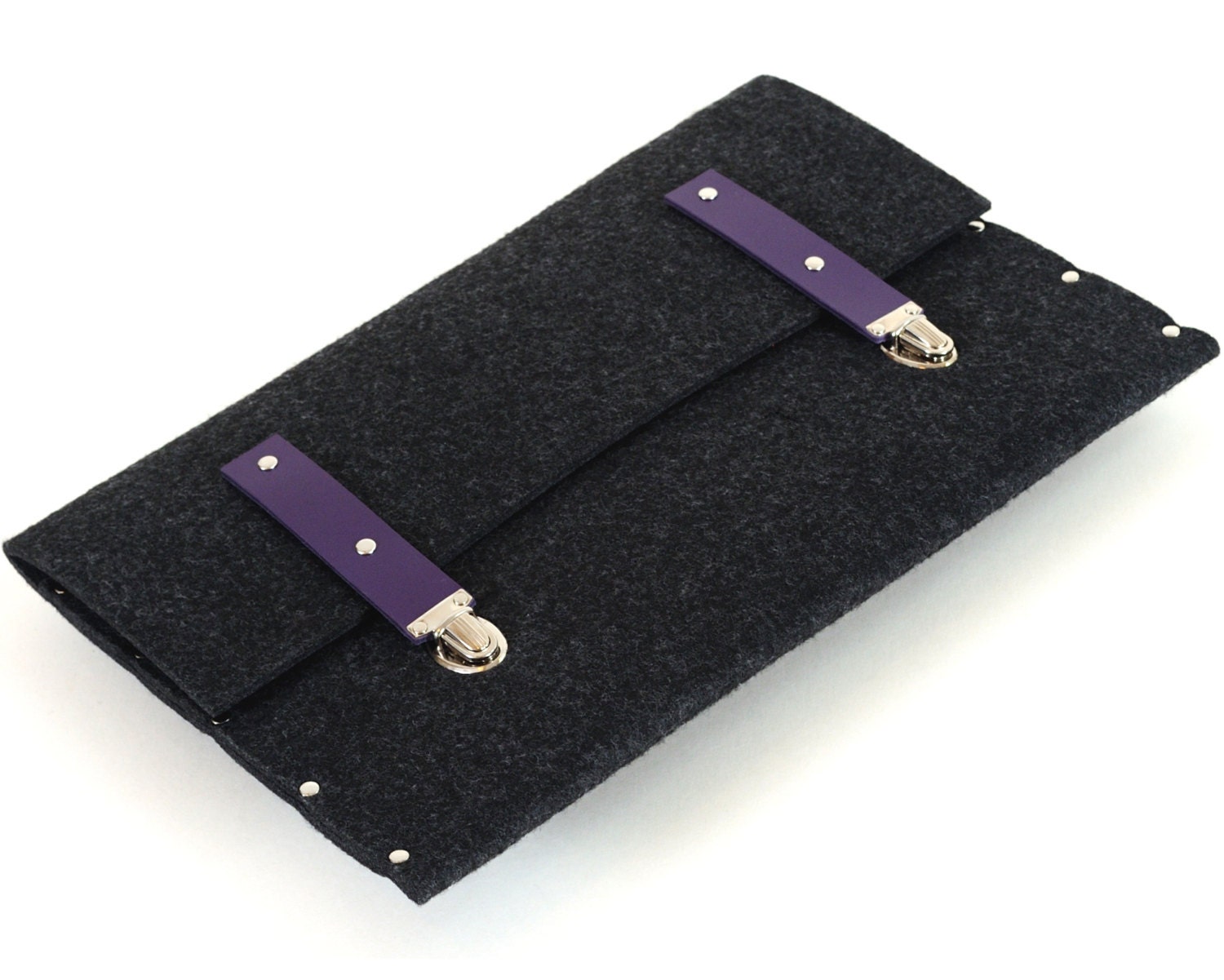 Samsung 13" cover black synthetic felt case sleeve Notebook Ultrabook UltraTouch Premium violet leather