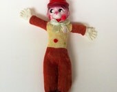 Vintage Carnival Circus Monkey Doll Toy Prize