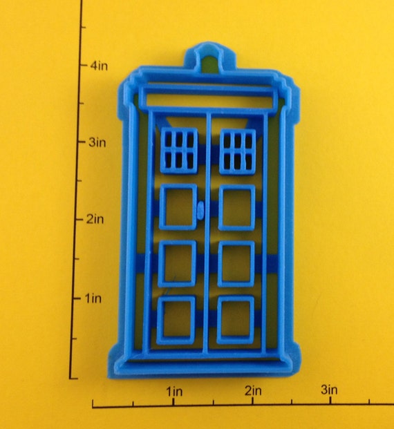 Dr Who Tardis Cookie Cutter