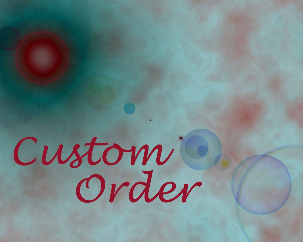 Custom Order for M -  Multi Stone Sterling Silver Bracelet