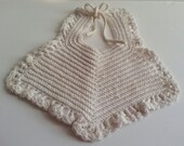 Vintage Crocheted Baby Bib