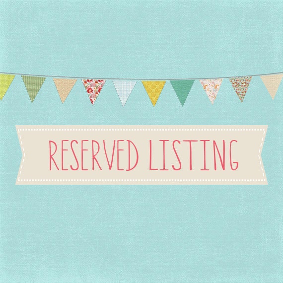 Doc McStuffins Birthday Party Reserved Listing for Danielle