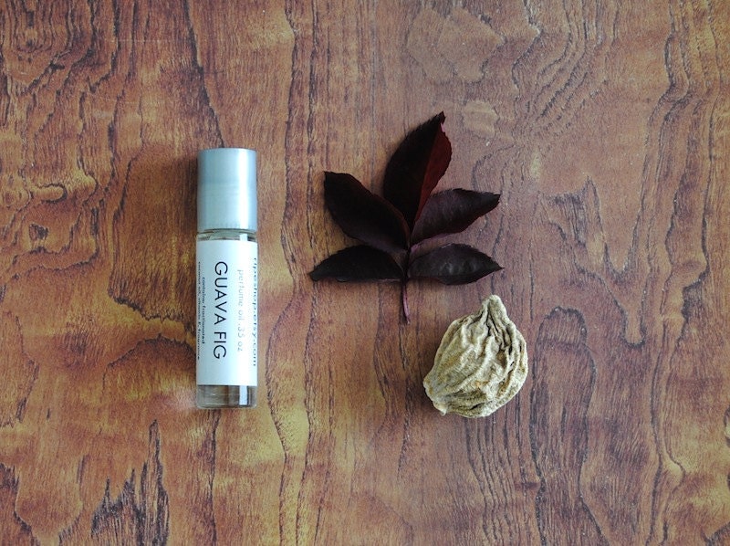 Guava Fig Perfume Oil - Roll On Perfume Fruity Sweet Fragrance Vegan