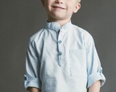 Prepster Woven Pullover Shirt PDF Pattern Boy Toddler 18m 2T 3T 4T 5 6 7 8