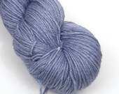 BFL Silk Fingering Yarn in Dark Periwinkle