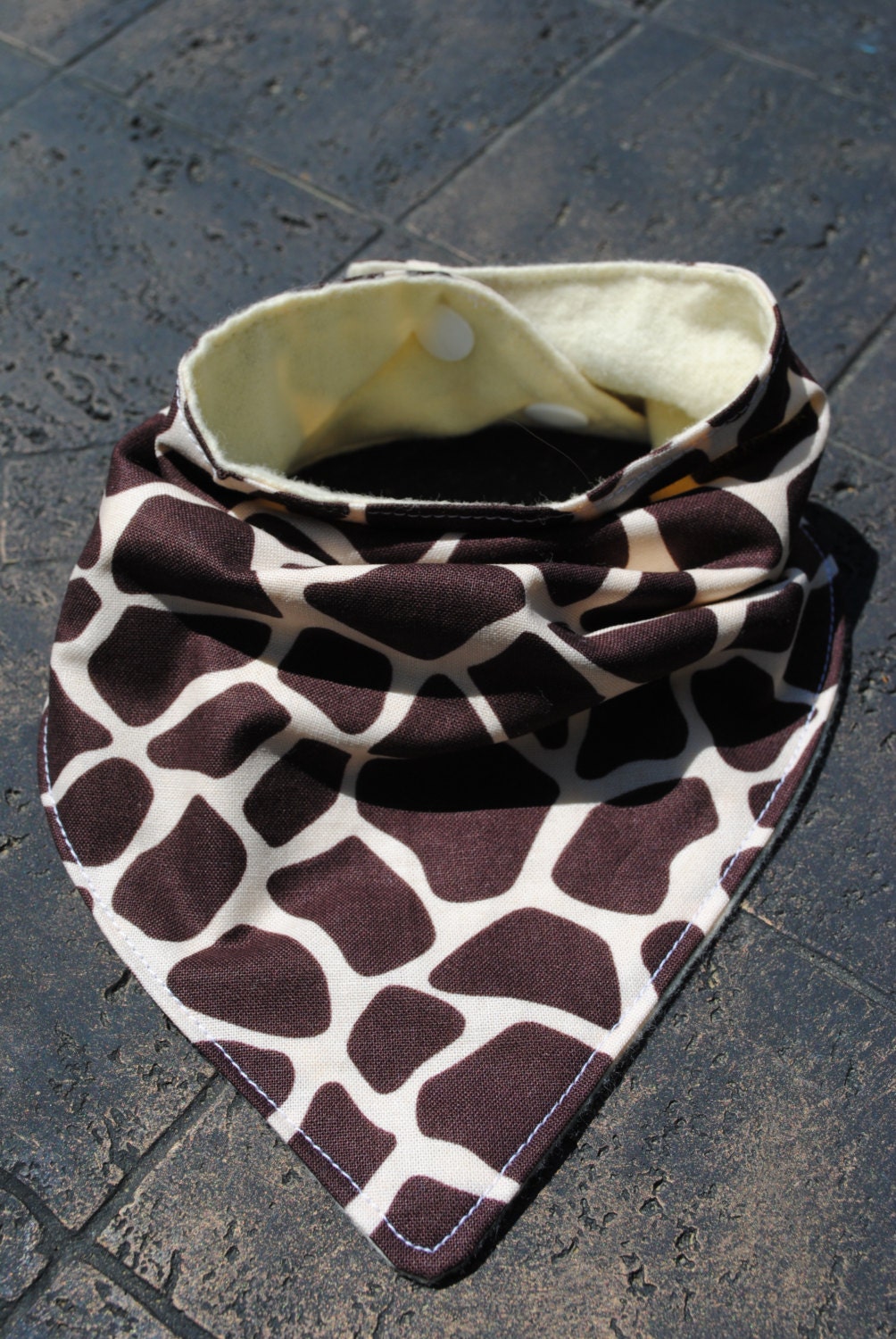 Small Dog Giraffe Print Bandana