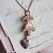 My Knight in Shinny Armour - British Military Helmet Necklace - Tiny Brass Pendants on Chain