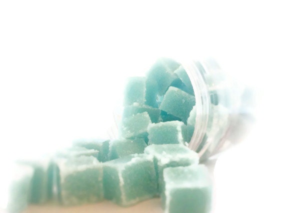 Clean Cotton Sugar Scrub Cubes - 8 oz. Jar