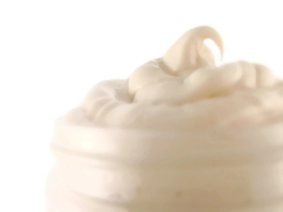 Whipped Cream Soap - White Ginger & Amber - 4 oz Jar