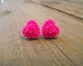 FLORAL HEART - Neon Pink