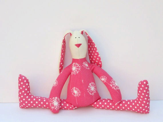 Stuffed bunny rabbit hare Easter bunny child friendly toy plush rabbit bunny doll softie stuffed toy hare - gift for girls