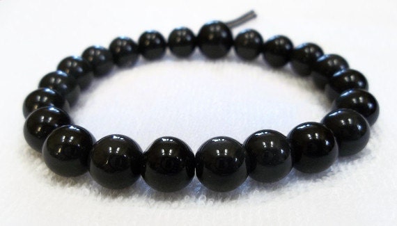 Black Obsidian Bracelet Jewelry