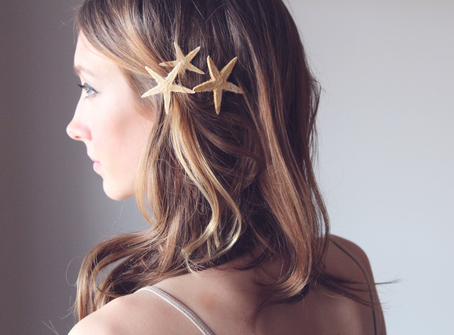 SANDY -  Starfish Pins, Destination Wedding Accessories, Starfish Hair Accessories, Beach Hair Accessories, Mermaid Hair Accessories