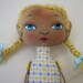 OOAK California art doll "Cindy"