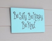 Childrens Sign, Whimsical Sign, Playroom Sign, Aqua Wall Hanging, Turquoise, Childrens Decor