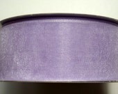 Organza Ribbon - 25 yard Spool of 1 1/2" wide Lavender