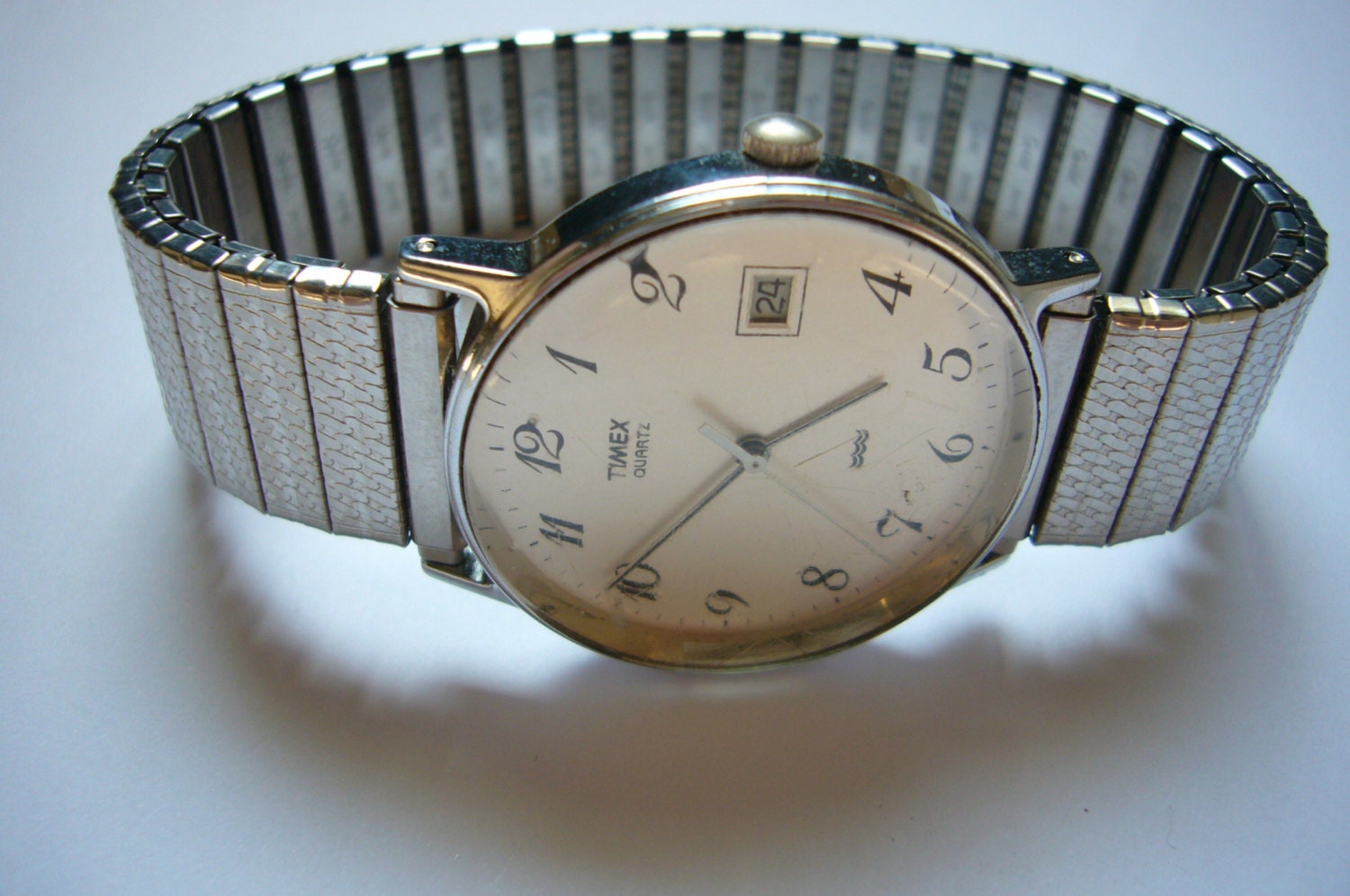 Wristwatch wrist watch Vintage Timex mens early by Watchchas