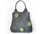 Felted handbag. Ready for shipping