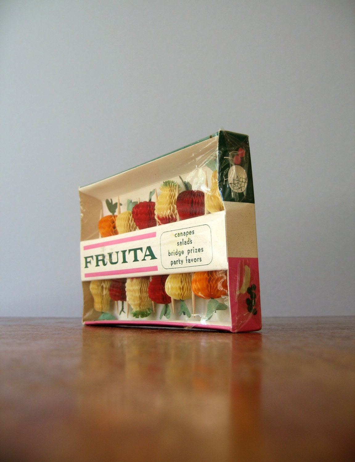 50's Unused Decorative Appetizer Picks - Tiki Party