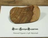 Handmade Hair Barrette - Natural Wooden Hair Clip Made From Spalted Ash