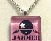 I Jam Jammer Necklace ( Roller Derby Pride) Various Colors